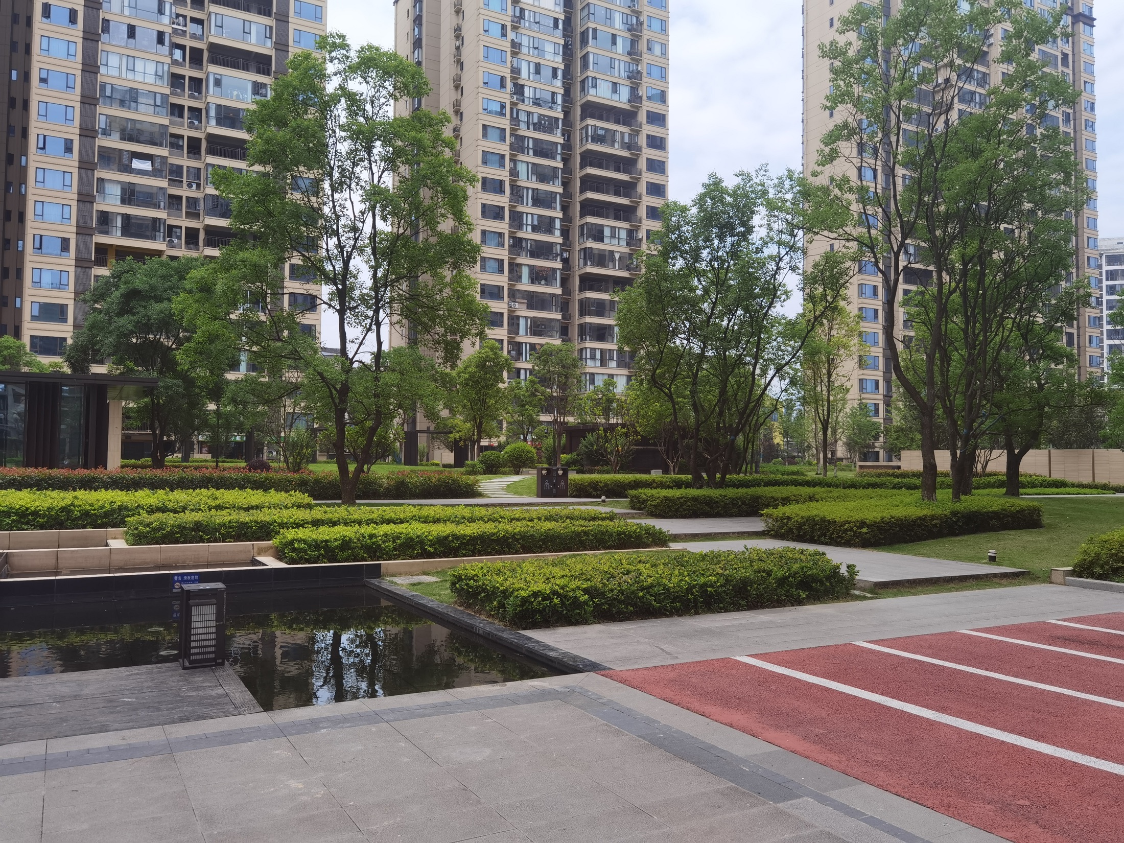 文璟上府已交付园区实景